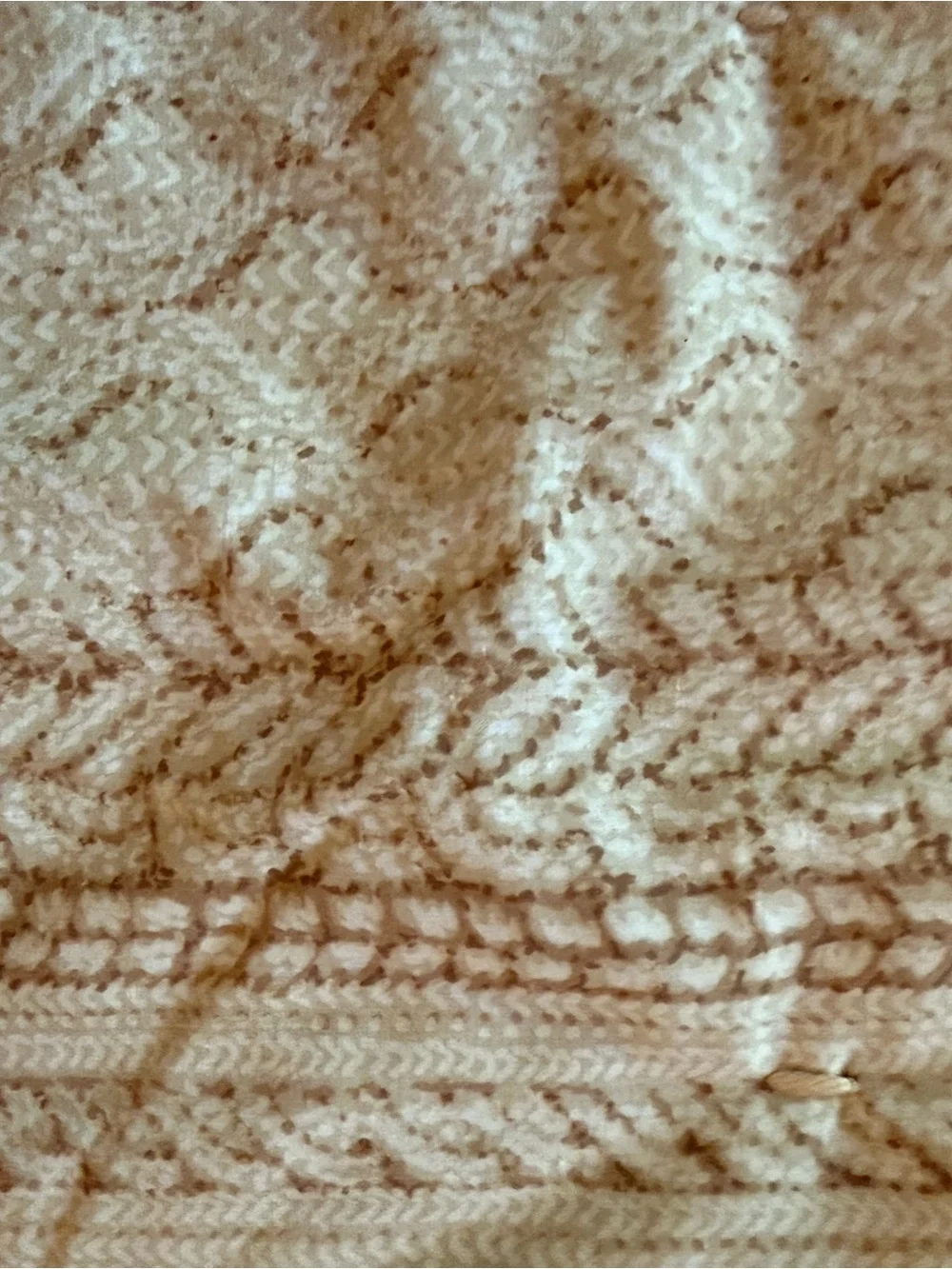 Handmade Cottage CoreQuilted Patchwork Throw in Blue, Rose, and Floral 36x44